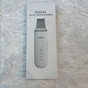 GUGUG Facial Skin Scrubber NEW ,JUST OPENED TO SHOW EVERY THING IS THERE